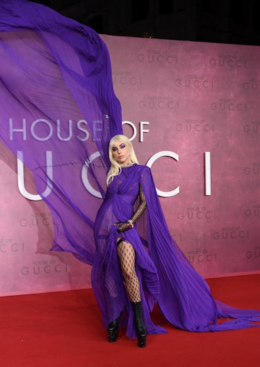 Lady Gaga İngiltere galasına katıldı "Gucci'nin Evi" 
