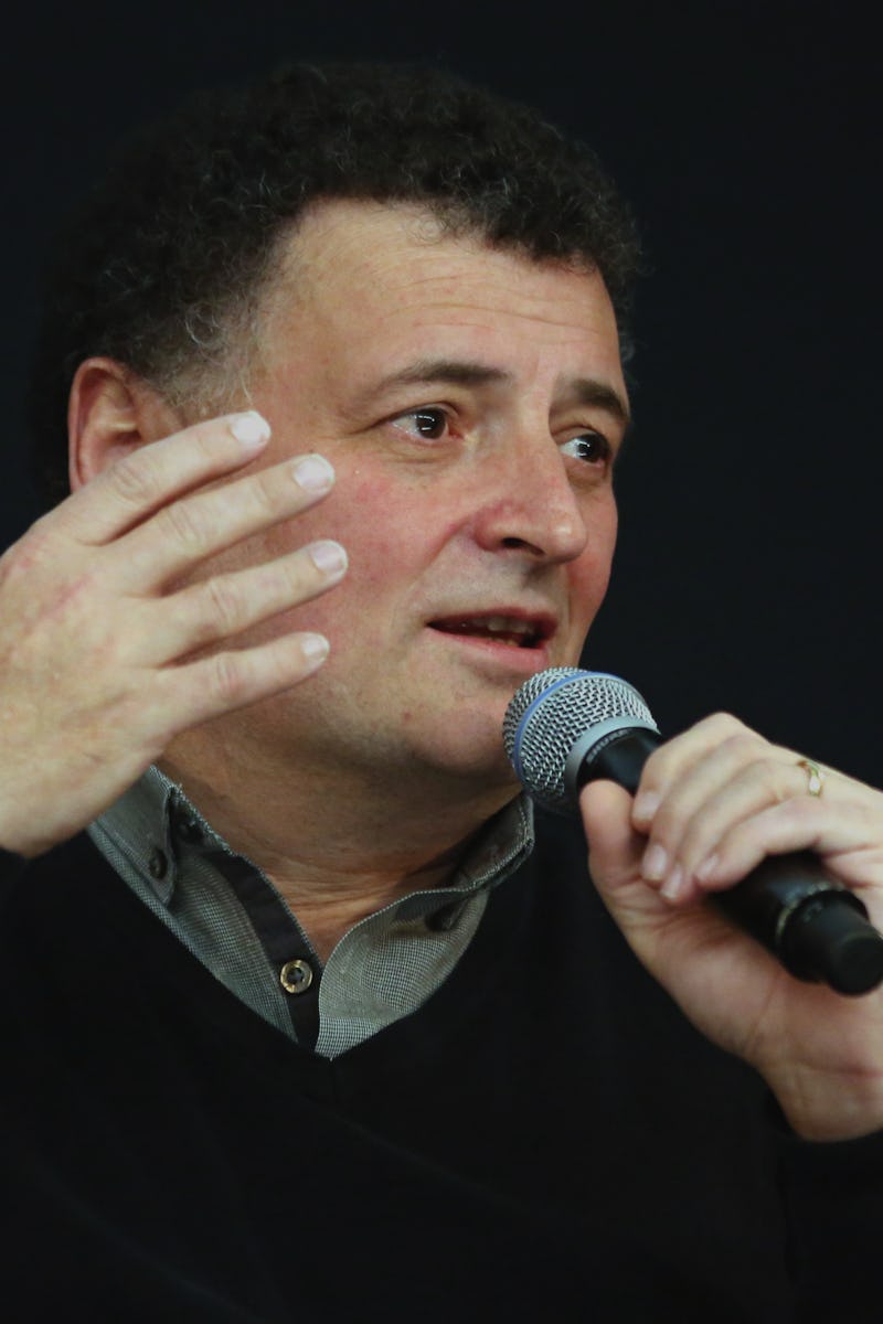 Steven Moffat attending the Meet The Filmmakers: Sherlock event at the Apple Store, Regent Street, L...