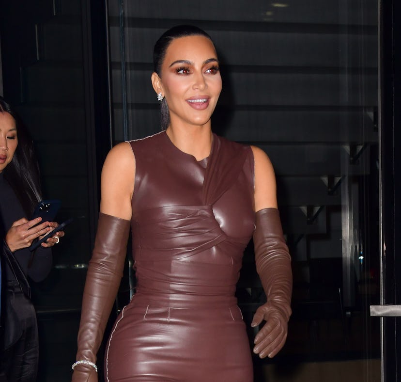 Kim Kardashian posted a photo of Pete Davidson's "my girl is a lawyer" tattoo.
