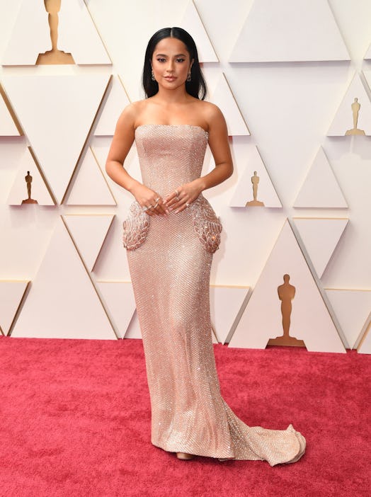 Becky G at the Oscars.