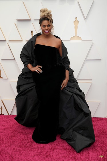 Laverne Cox attends the 94th Annual Academy Awards 
