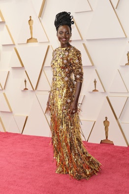 Lupita Nyong'o attends the 94th Annual Academy Awards 