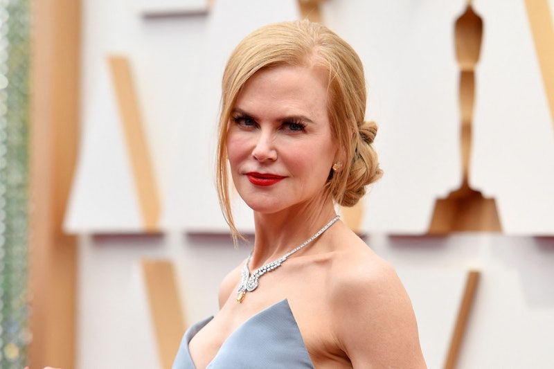 Nicole Kidman at the 2022 Oscars in Armani.