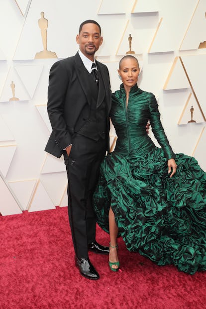 HOLLYWOOD, CALIFORNIA - MARCH 27: (L-R) Will Smith and Jada Pinkett Smith attend the 94th Annual Aca...