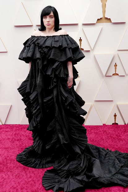 HOLLYWOOD, CALIFORNIA - MARCH 27: Billie Eilish attends the 94th Annual Academy Awards at Hollywood ...