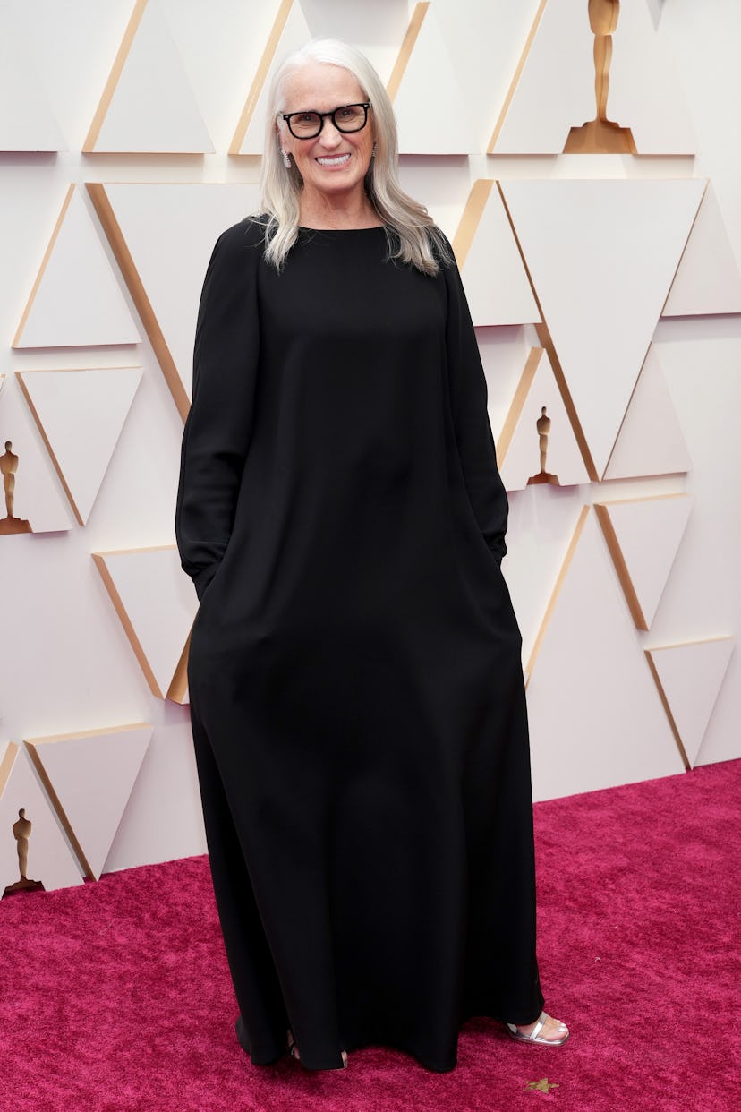 HOLLYWOOD, CALIFORNIA - MARCH 27: Director Jane Campion attends the 94th Annual Academy Awards at Ho...