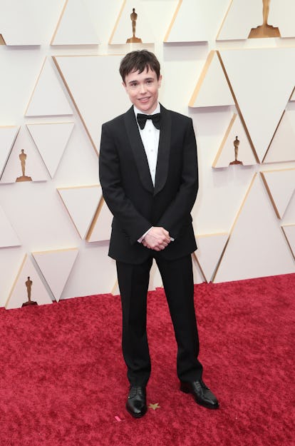 HOLLYWOOD, CALIFORNIA - MARCH 27: Elliot Page attends the 94th Annual Academy Awards at Hollywood an...