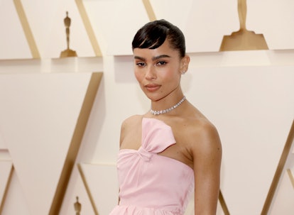 HOLLYWOOD, CALIFORNIA - MARCH 27: Zoë Kravitz attends the 94th Annual Academy Awards at Hollywood an...