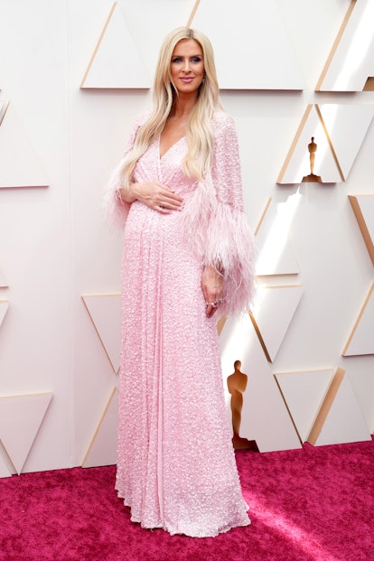 HOLLYWOOD, CALIFORNIA - MARCH 27: Nicky Hilton Rothschild attends the 94th Annual Academy Awards at ...