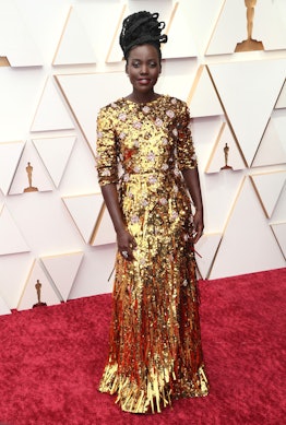  Lupita Nyong'o at the Oscars.