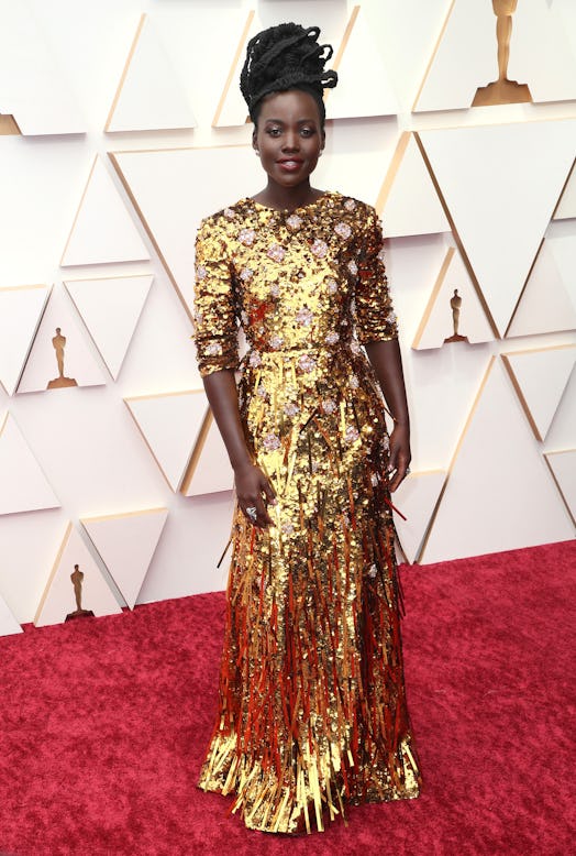 Lupita Nyong’o at the Oscars.