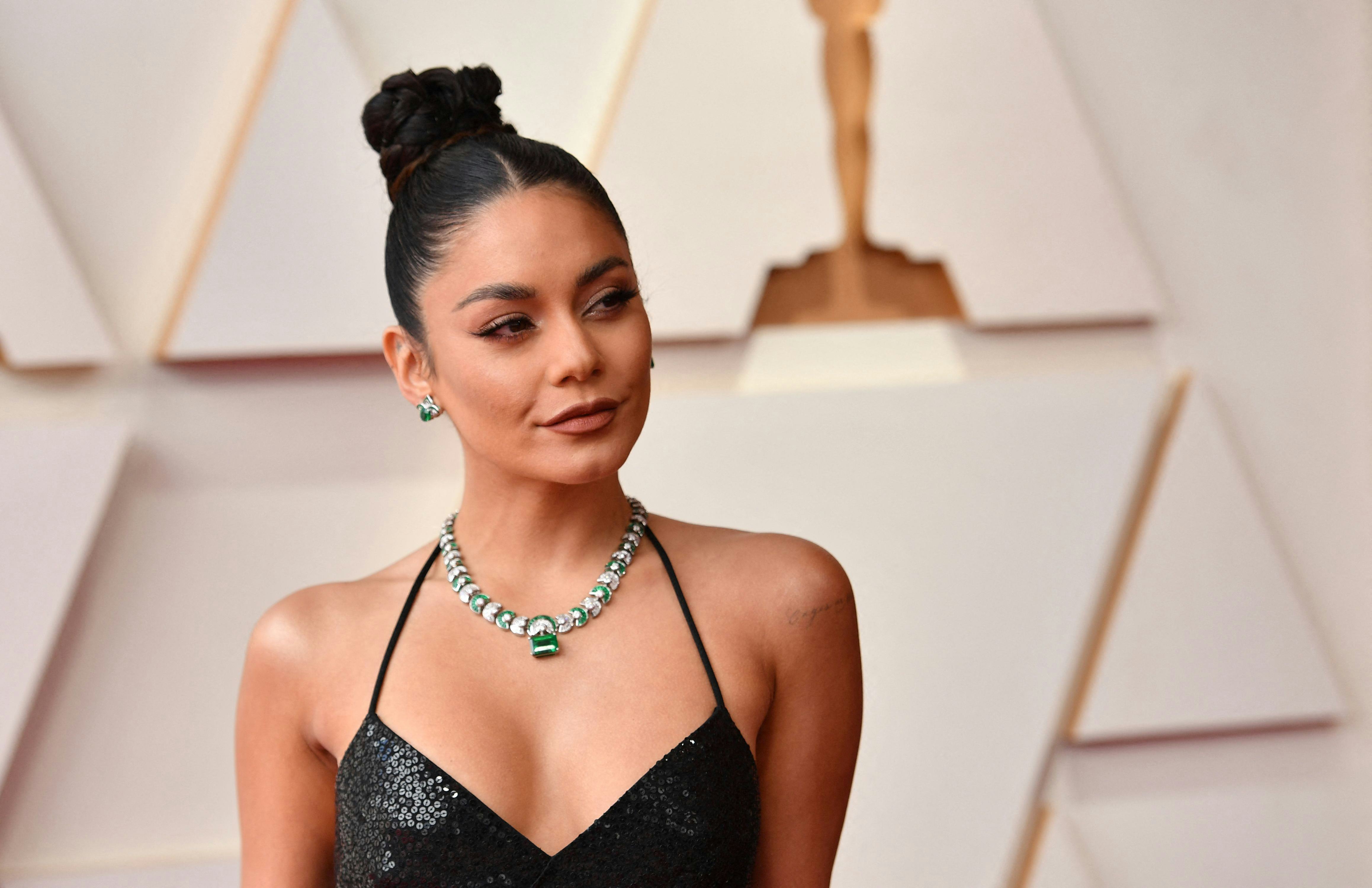 US actress Vanessa Hudgens attends the 94th Oscars at the Dolby Theatre in Hollywood, California on ...