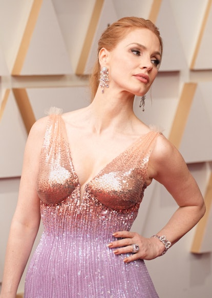 Jessica Chastain attends the 94th Annual Academy Awards 