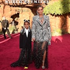 Blue Ivy and her mama Beyoncé love coordinating outfits — and that was certainly the case last night...