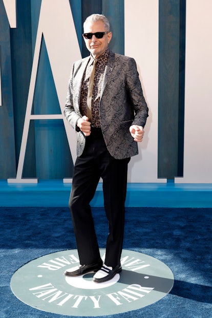 BEVERLY HILLS, CALIFORNIA - MARCH 27: Jeff Goldblum attends the 2022 Vanity Fair Oscar Party Radhika...