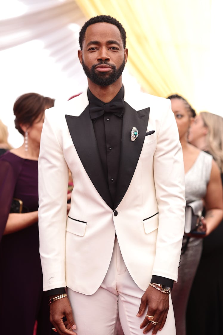 HOLLYWOOD, CALIFORNIA - MARCH 27: Jay Ellis attends the 94th Annual Academy Awards at Hollywood and ...