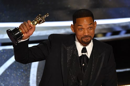 Will Smith accepts the award for Best Actor in a Leading Role for 'King Richard' onstage during the ...