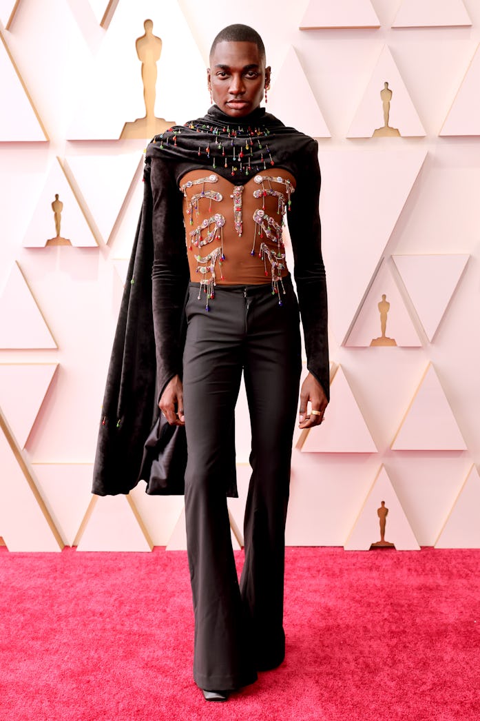 HOLLYWOOD, CALIFORNIA - MARCH 27: Rickey Thompson attends the 94th Annual Academy Awards at Hollywoo...