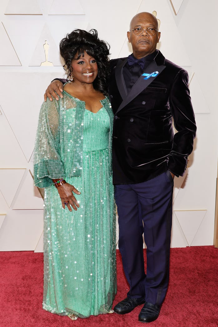 HOLLYWOOD, CALIFORNIA - MARCH 27: (L-R) Samuel L. Jackson and LaTanya Richardson Jackson attend the ...