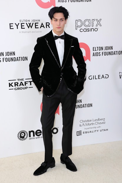 WEST HOLLYWOOD, CALIFORNIA - MARCH 27: Cole Chase Hudson attends Elton John AIDS Foundation's 30th A...