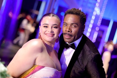 Barbie Ferreira and Colman Domingo attend the 2022 Vanity Fair Oscar Party.