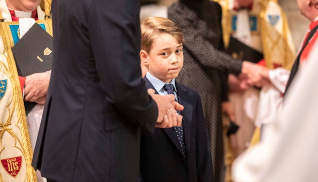 Prince George finds litterbugs annoying.