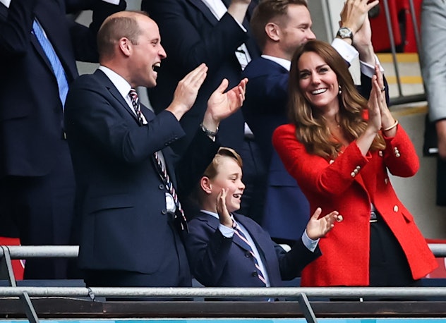 Prince George attended the World Cup with his parents.