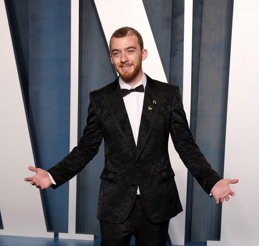 Angus Cloud attends the 2022 'Vanity Fair' Oscar Party.