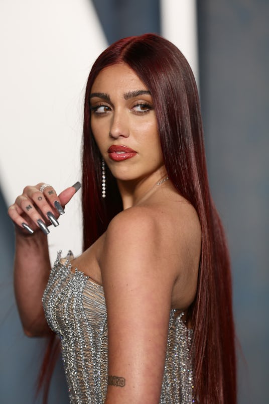 BEVERLY HILLS, CALIFORNIA - MARCH 27: Lourdes Leon attends the 2022 Vanity Fair Oscar Party hosted b...