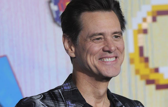 WESTWOOD, CA - FEBRUARY 12: Jim Carrey attends the LA Special Screening Of Paramount's "Sonic The H...