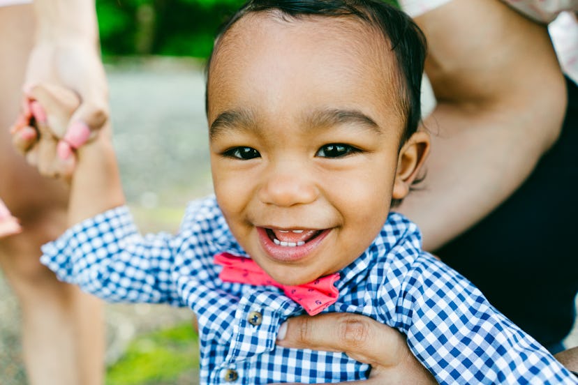 little boy in bow tie