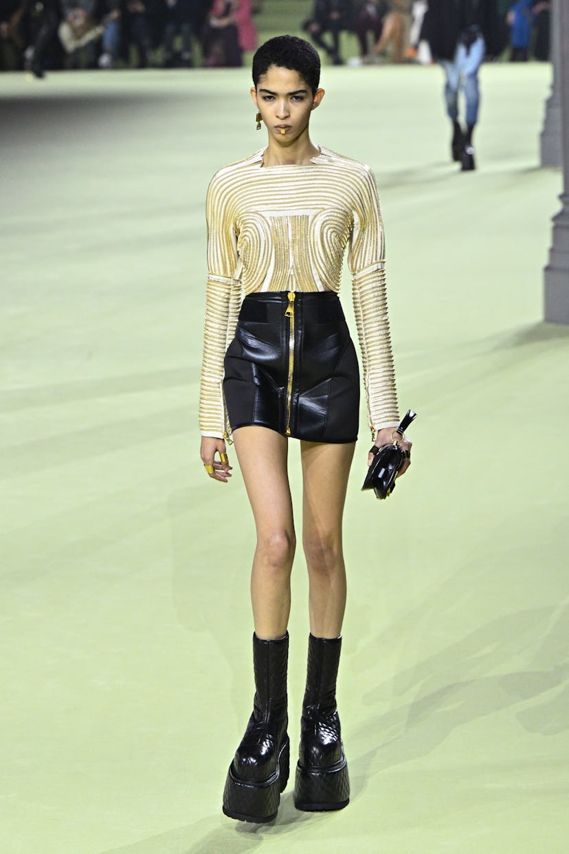The Micro-Mini Skirt Is Taking Over The Fall 2022 Runways