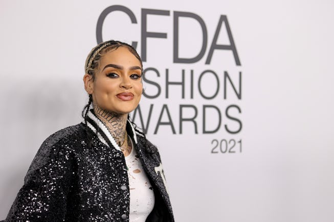 NEW YORK, NEW YORK - NOVEMBER 10: Kehlani attends the 2021 CFDA Fashion Awards at The Grill Room on ...