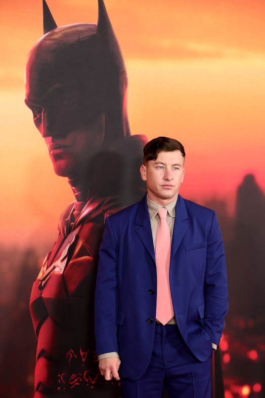 NEW YORK, NEW YORK - MARCH 01: Barry Keoghan attends "The Batman" World Premiere on March 01, 2022 i...