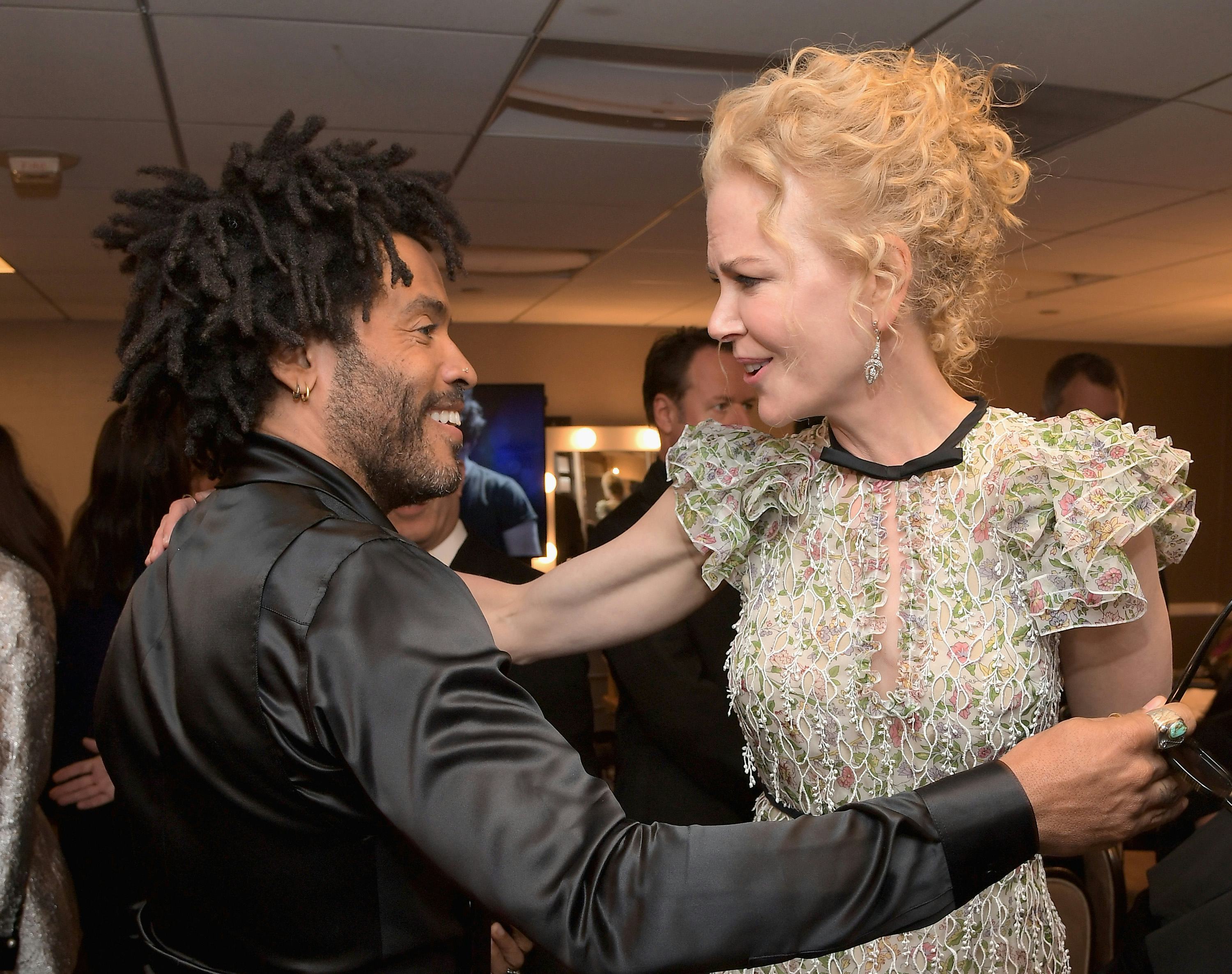 Nicole Kidman &amp; Lenny Kravitz
