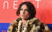 US actor Ezra Miller attends the First Annual "Time 100 Next" gala at Pier 17 on November 14, 2019 i...
