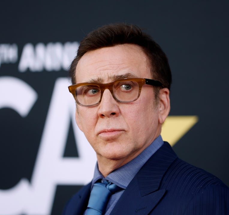 LOS ANGELES, CALIFORNIA - FEBRUARY 28: Nicolas Cage attends the 5th Annual HCA Film Awards at Avalon...