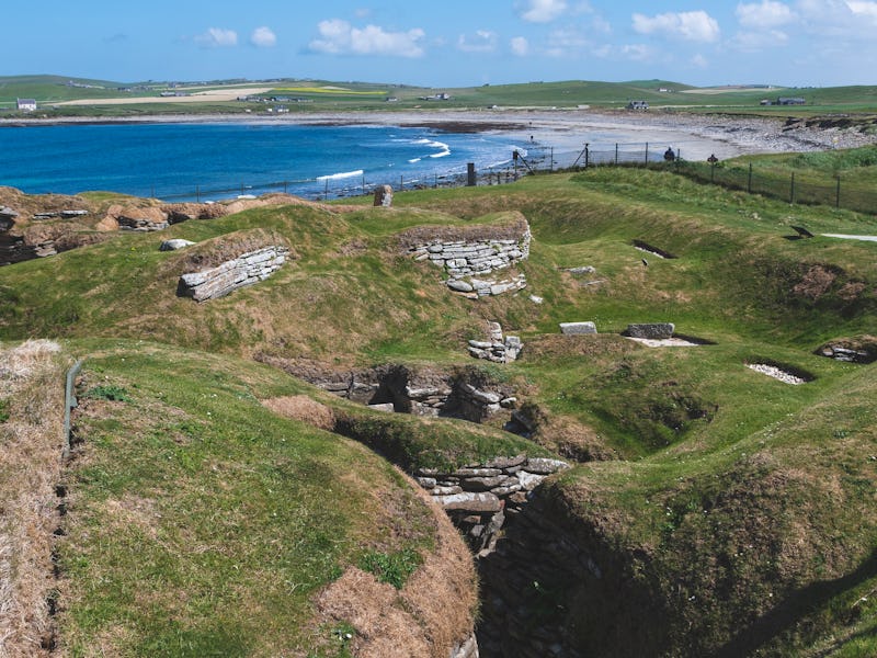 Skara Brae in Orkney. (Photo by: Tom McShane/Loop Images/Universal Images Group via Getty Images)