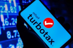 BRAZIL - 2021/09/05: In this photo illustration the TurboTax (Intuit) logo seen displayed on a smart...