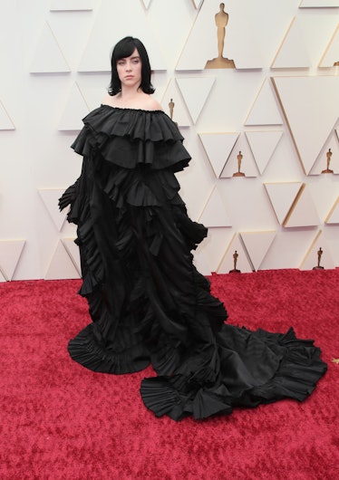 Billie Eilish attends the 94th Annual Academy Awards at Hollywood and Highland on March 27, 2022 in ...