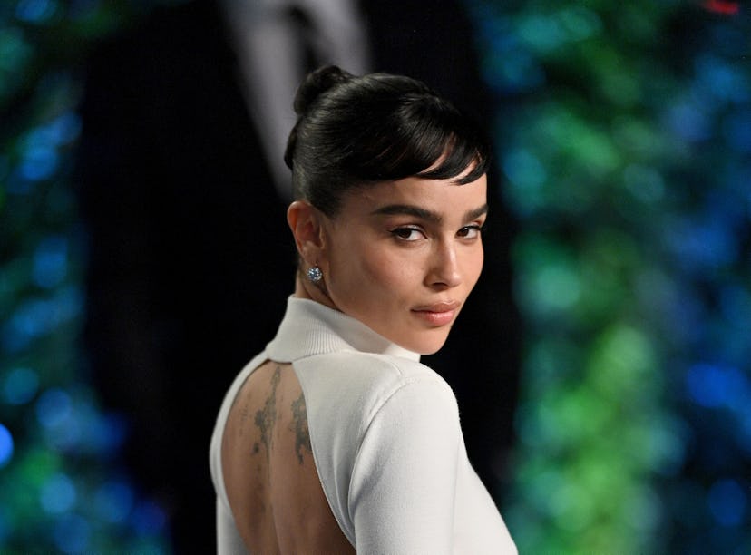 Zoe Kravitz shared unexpected Instagram captions following Will Smith and Chris Rock's 2022 Oscars i...