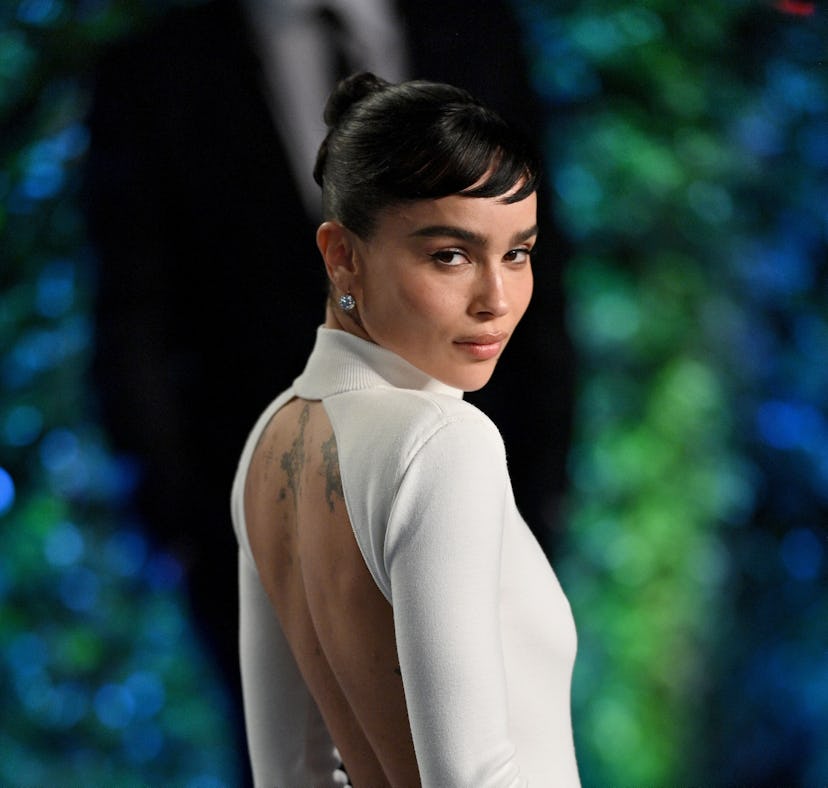 Zoe Kravitz shared unexpected Instagram captions following Will Smith and Chris Rock's 2022 Oscars i...