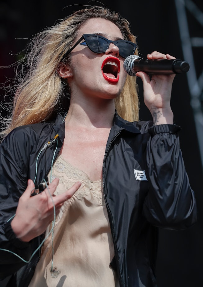 CHICAGO, IL - JULY 19: Sky Ferreira performs at Union Park on July 20, 2019 in Chicago, Illinois. (P...