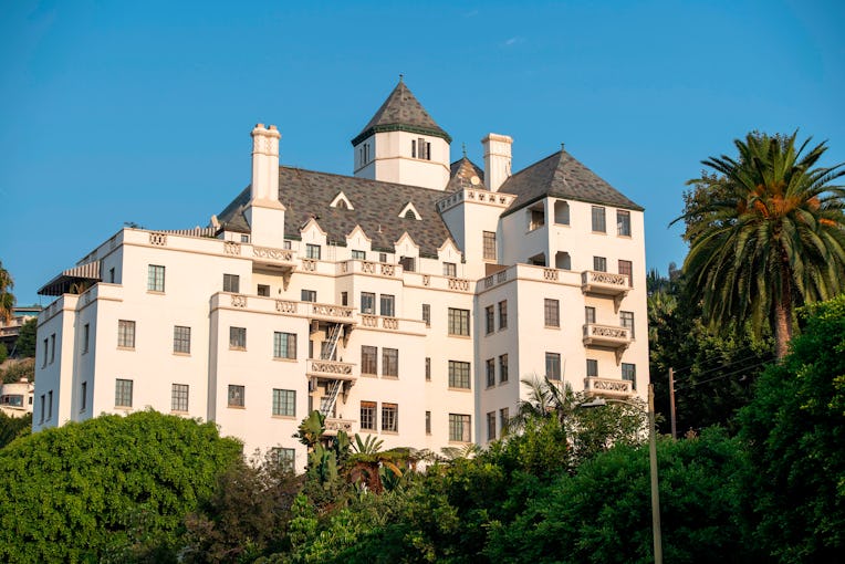 View of Chateau Marmont on Sunset Strip, August 19, 2020, in West Hollywood, California. - For nearl...