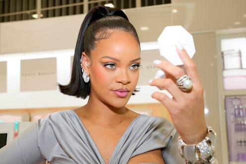 LOS ANGELES, CALIFORNIA - MARCH 12: Rihanna celebrates the launch of Fenty Beauty at ULTA Beauty on ...