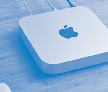 A 2020 Apple Mac Mini desktop computer, taken on November 16, 2020. (Photo by Phil Barker/Future Pub...