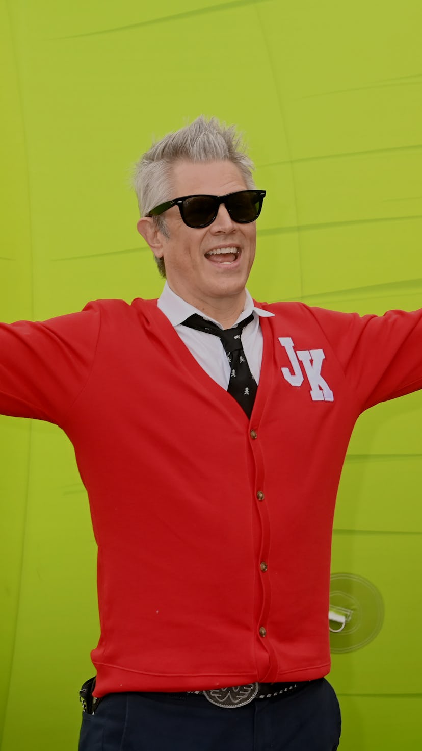 LONDON, ENGLAND - FEBRUARY 05: Johnny Knoxville visits Leicester Square to promote “Jackass Forever”...