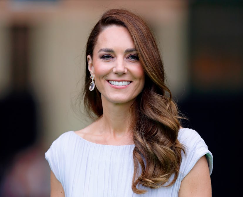 Catherine, Duchess of Cambridge attends the Earthshot Prize 2021 at Alexandra Palace on October 17, ...