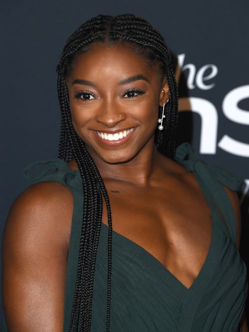 LOS ANGELES, CALIFORNIA - NOVEMBER 15: Simone Biles arrives at the 6th Annual InStyle Awards  on Nov...
