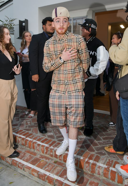 LOS ANGELES, CALIFORNIA - MARCH 03: Angus Cloud attends the REVOLVE Social Club Grand Re-Opening at ...